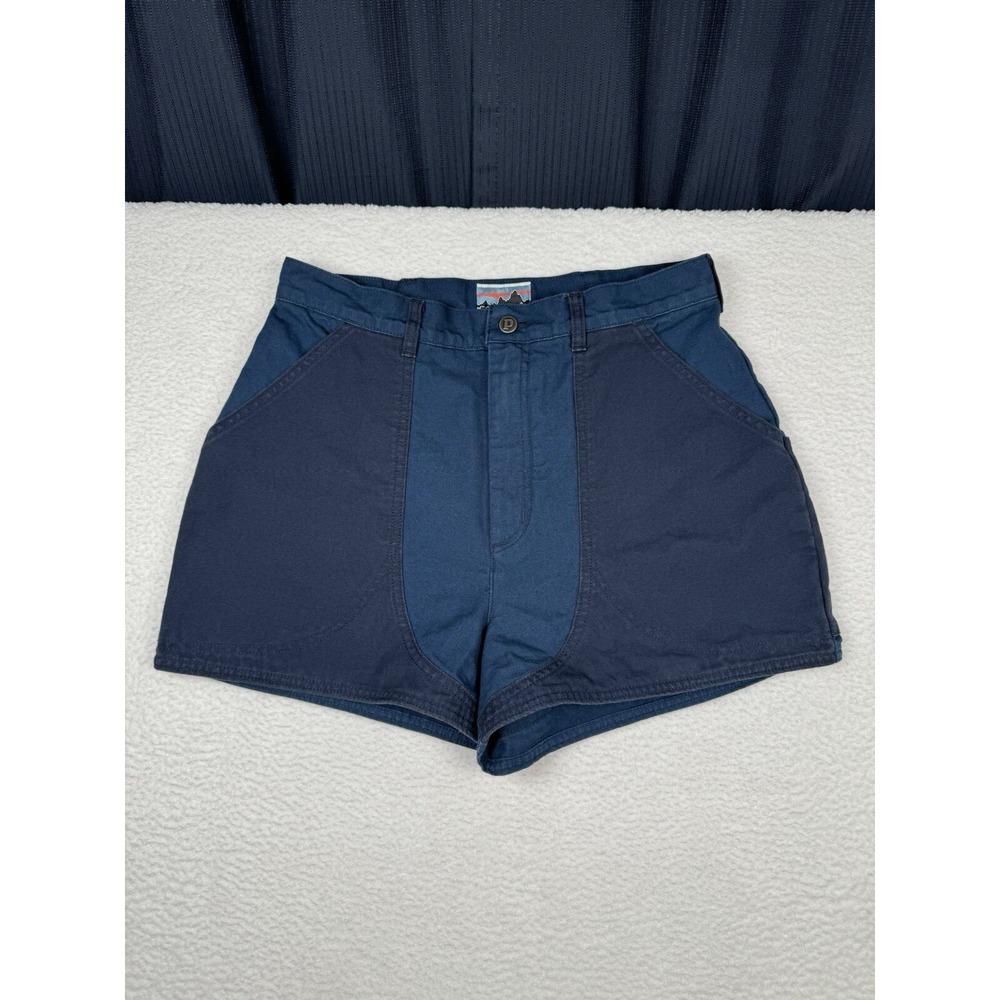 Patagonia Regenerative Organic Stand Up Shorts Navy Blue - Women's 12